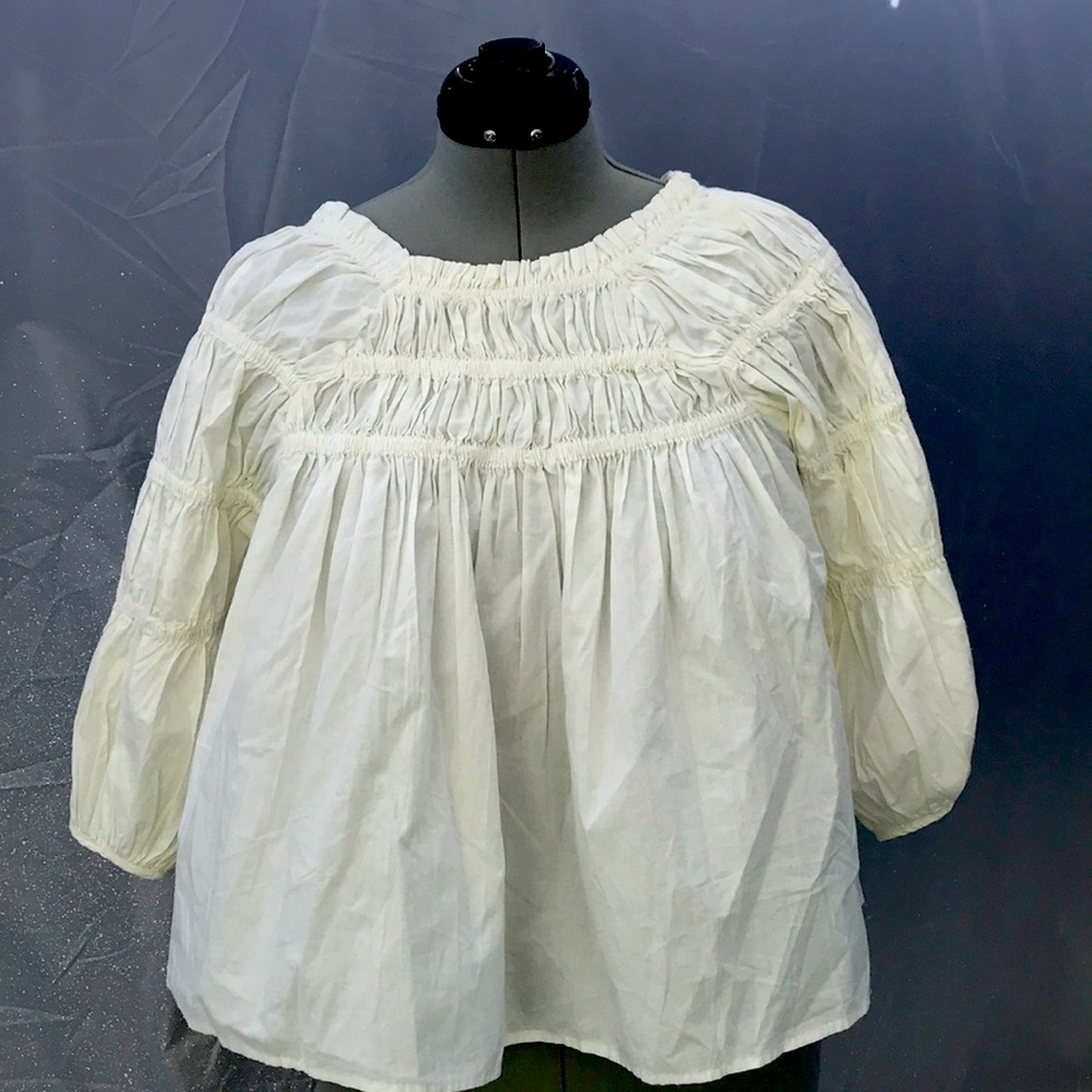 Free People Ceci Poplin Top